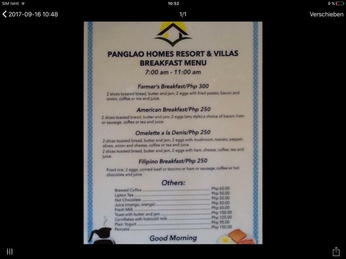 Panglao Homes Resort&Villas Exterior foto